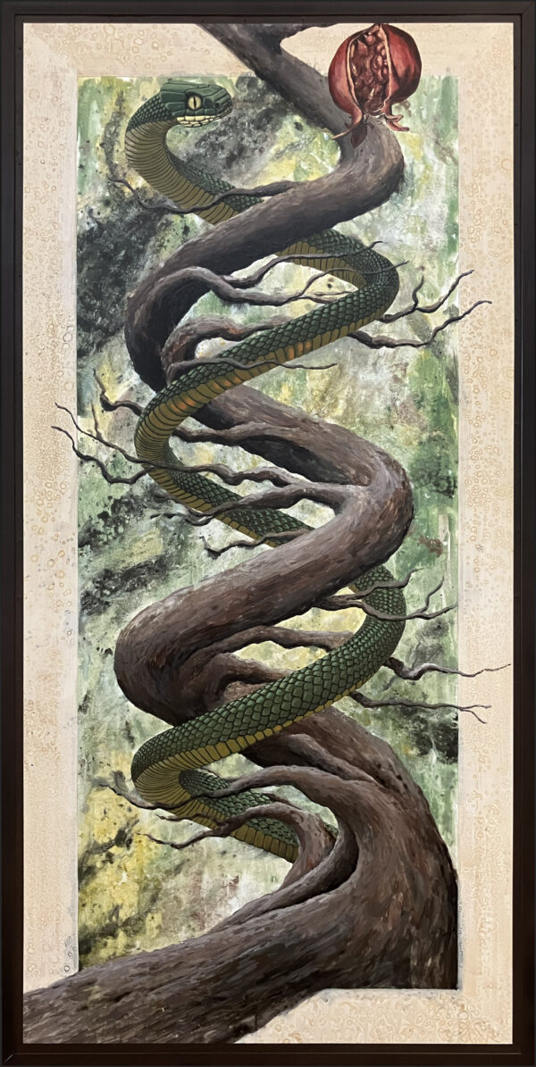 Image of DNA in the Garden painting.