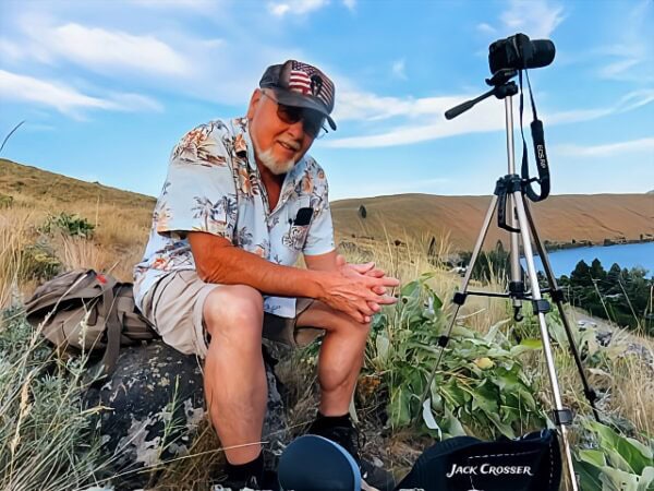 jack crosser selfie at wallowa lake 4th of july