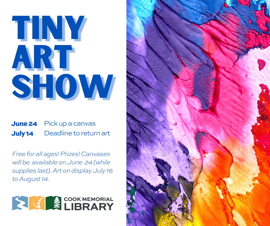 tiny art show social media